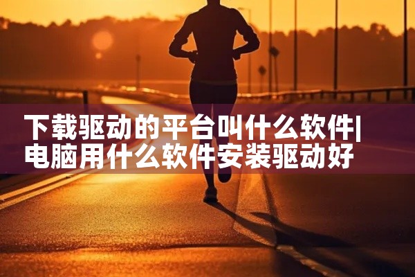 下载驱动的平台叫什么软件